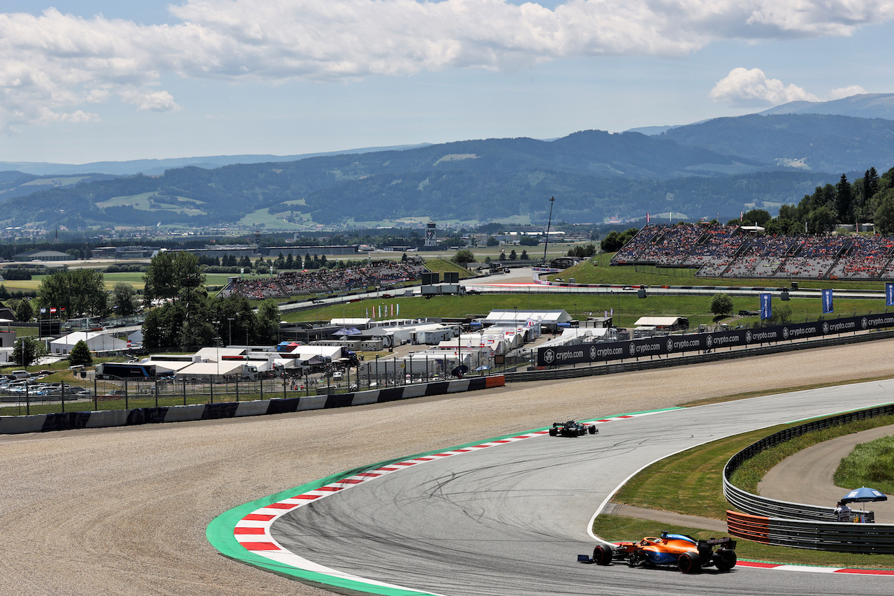 GP AUSTRIA, Daniel Ricciardo (AUS) McLaren MCL35M.
03.07.2021. Formula 1 World Championship, Rd 9, Austrian Grand Prix, Spielberg, Austria, Qualifiche Day.
- www.xpbimages.com, EMail: requests@xpbimages.com © Copyright: Batchelor / XPB Images