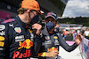GP AUSTRIA, (L to R): Pole sitter Max Verstappen (NLD) Red Bull Racing with third placed team mate Sergio Perez (MEX) Red Bull Racing in qualifying parc ferme.
03.07.2021. Formula 1 World Championship, Rd 9, Austrian Grand Prix, Spielberg, Austria, Qualifiche Day.
- www.xpbimages.com, EMail: requests@xpbimages.com © Copyright: FIA Pool Image for Editorial Use Only