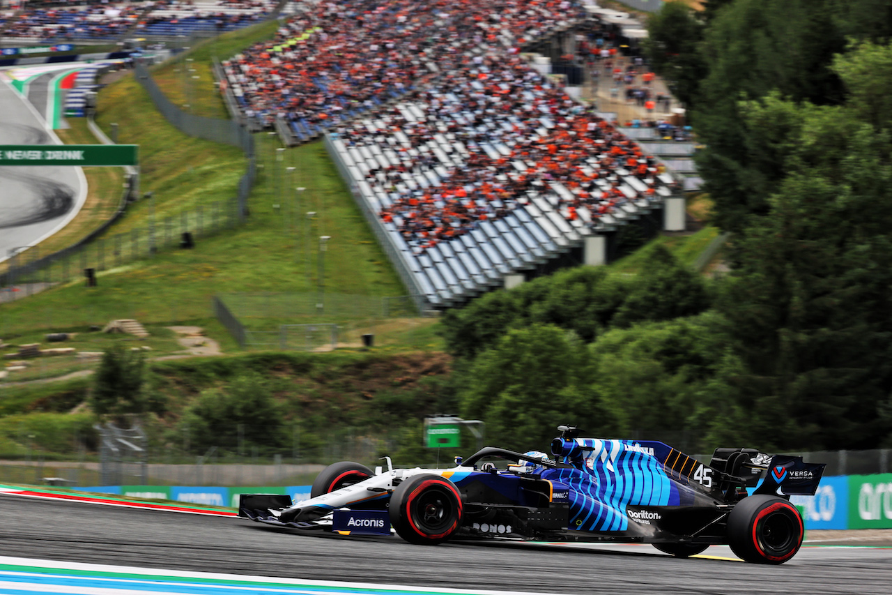 GP AUSTRIA, Roy Nissany (ISR) Williams Racing FW43B Development Driver.
02.07.2021. Formula 1 World Championship, Rd 9, Austrian Grand Prix, Spielberg, Austria, Practice Day.
- www.xpbimages.com, EMail: requests@xpbimages.com © Copyright: Batchelor / XPB Images