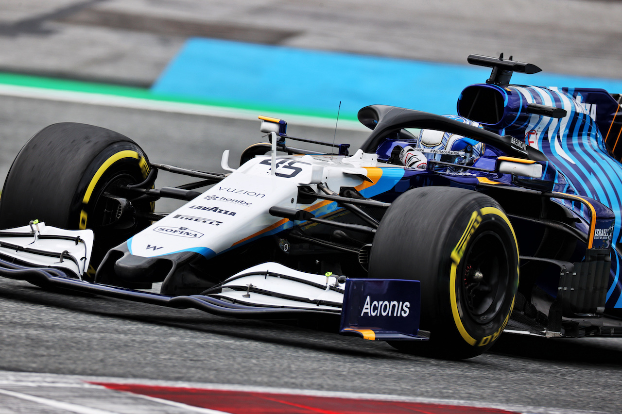 GP AUSTRIA, Roy Nissany (ISR) Williams Racing FW43B Development Driver.
02.07.2021. Formula 1 World Championship, Rd 9, Austrian Grand Prix, Spielberg, Austria, Practice Day.
- www.xpbimages.com, EMail: requests@xpbimages.com © Copyright: Batchelor / XPB Images