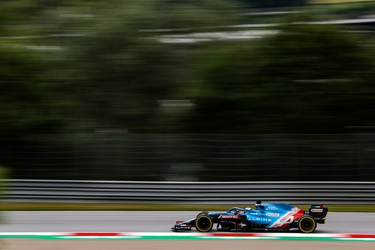 GP AUSTRIA, Guanyu Zhou (CHN) Alpine F1 Team
02.07.2021. Formula 1 World Championship, Rd 9, Austrian Grand Prix, Spielberg, Austria, Practice Day.
- www.xpbimages.com, EMail: requests@xpbimages.com ¬© Copyright: Charniaux / XPB Images