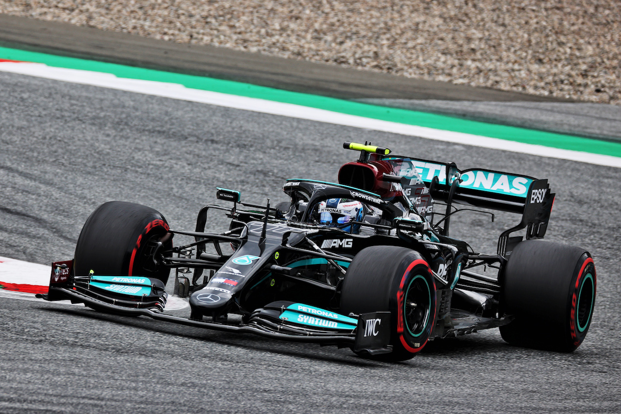 GP AUSTRIA, Valtteri Bottas (FIN) Mercedes AMG F1 W12.
02.07.2021. Formula 1 World Championship, Rd 9, Austrian Grand Prix, Spielberg, Austria, Practice Day.
- www.xpbimages.com, EMail: requests@xpbimages.com © Copyright: Batchelor / XPB Images