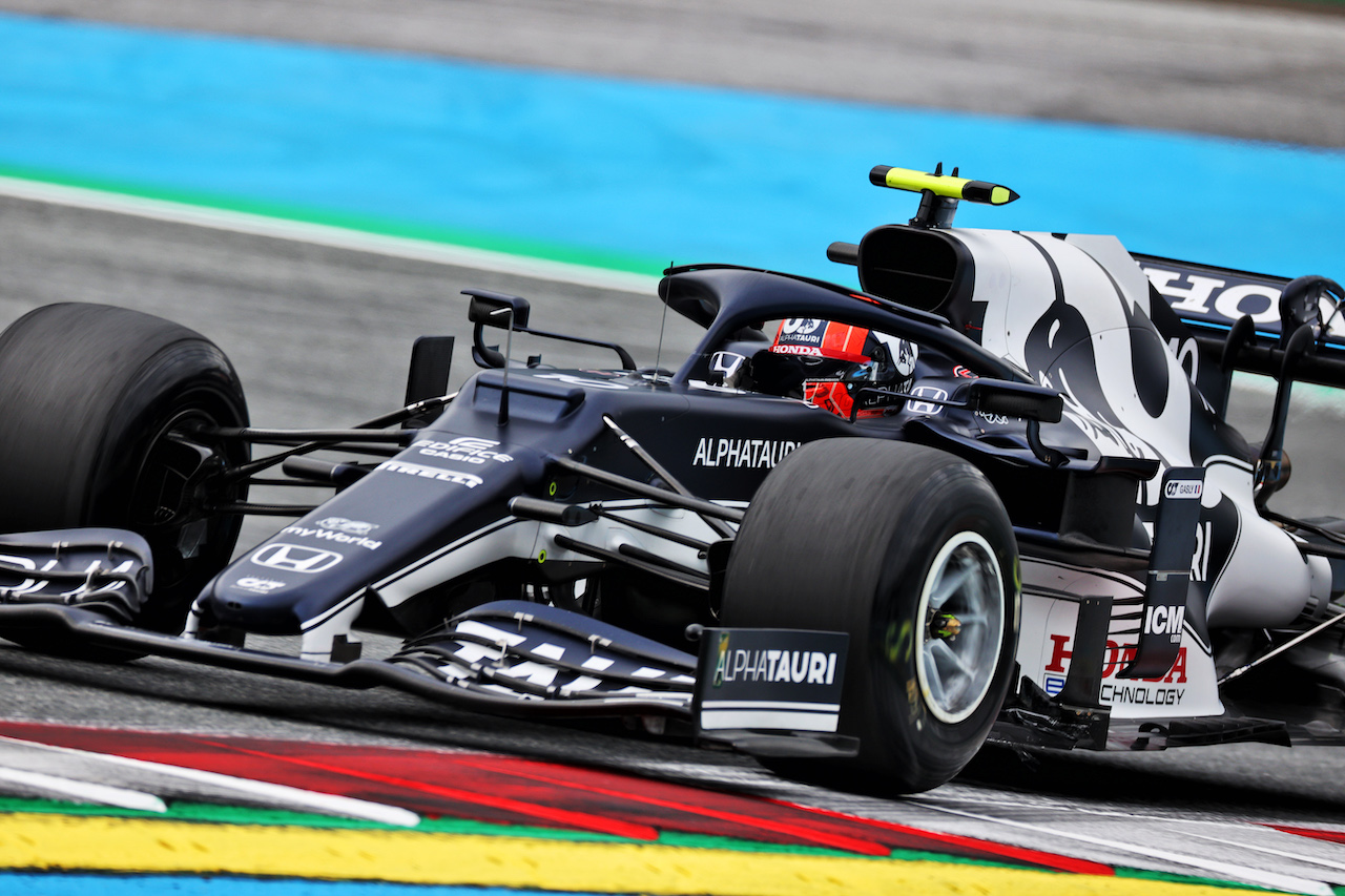 GP AUSTRIA, Pierre Gasly (FRA) AlphaTauri AT02.
02.07.2021. Formula 1 World Championship, Rd 9, Austrian Grand Prix, Spielberg, Austria, Practice Day.
- www.xpbimages.com, EMail: requests@xpbimages.com © Copyright: Batchelor / XPB Images