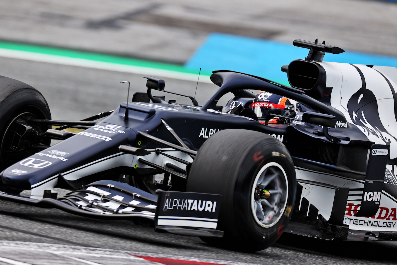 GP AUSTRIA, Yuki Tsunoda (JPN) AlphaTauri AT02.
02.07.2021. Formula 1 World Championship, Rd 9, Austrian Grand Prix, Spielberg, Austria, Practice Day.
- www.xpbimages.com, EMail: requests@xpbimages.com © Copyright: Batchelor / XPB Images