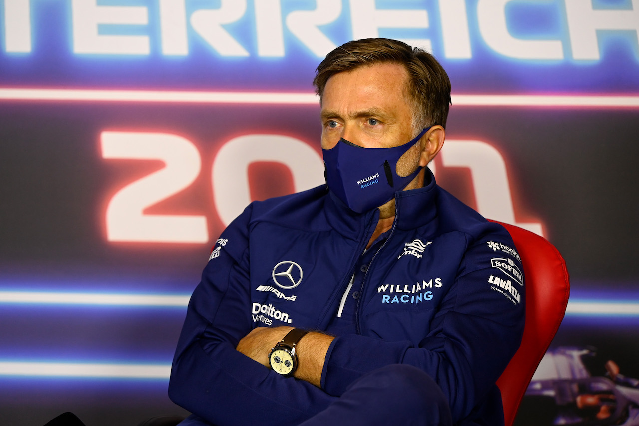 GP AUSTRIA, Jost Capito (GER) Williams Racing Chief Executive Officer in the FIA Press Conference.
02.07.2021. Formula 1 World Championship, Rd 9, Austrian Grand Prix, Spielberg, Austria, Practice Day.
- www.xpbimages.com, EMail: requests@xpbimages.com © Copyright: FIA Pool Image for Editorial Use Only