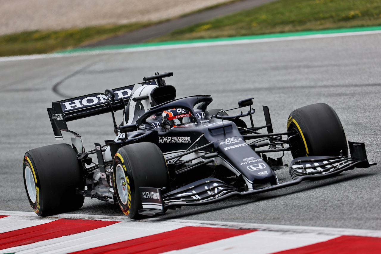 GP AUSTRIA, Yuki Tsunoda (JPN) AlphaTauri AT02.
02.07.2021. Formula 1 World Championship, Rd 9, Austrian Grand Prix, Spielberg, Austria, Practice Day.
- www.xpbimages.com, EMail: requests@xpbimages.com © Copyright: Batchelor / XPB Images
