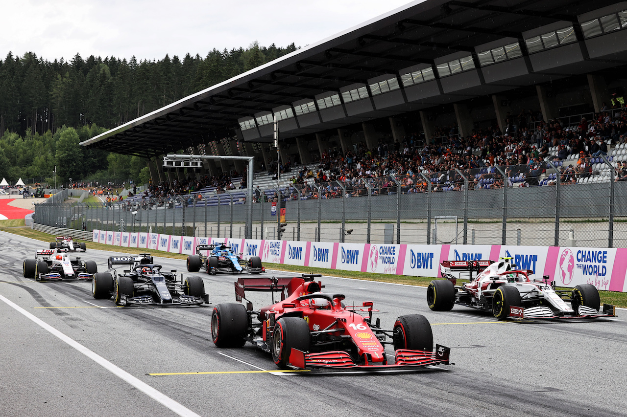 GP AUSTRIA, Charles Leclerc (MON) Ferrari SF-21.
02.07.2021. Formula 1 World Championship, Rd 9, Austrian Grand Prix, Spielberg, Austria, Practice Day.
- www.xpbimages.com, EMail: requests@xpbimages.com © Copyright: Moy / XPB Images