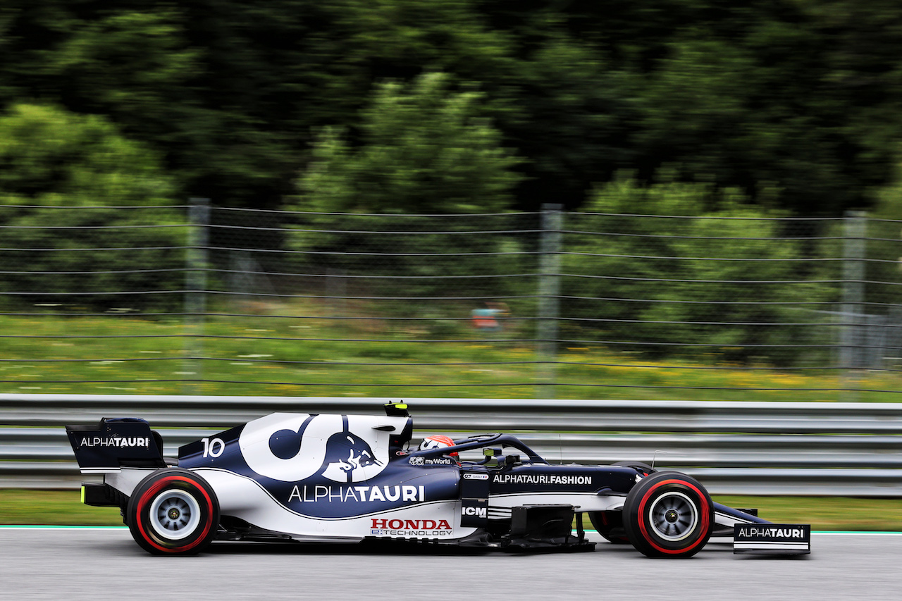 GP AUSTRIA, Pierre Gasly (FRA) AlphaTauri AT02.
02.07.2021. Formula 1 World Championship, Rd 9, Austrian Grand Prix, Spielberg, Austria, Practice Day.
- www.xpbimages.com, EMail: requests@xpbimages.com © Copyright: Batchelor / XPB Images