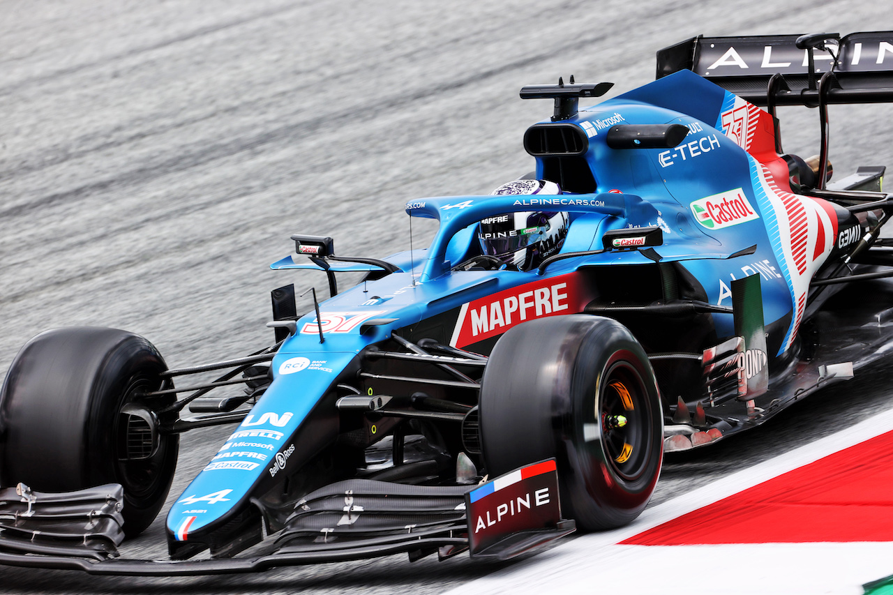 GP AUSTRIA, Guanyu Zhou (CHN) Alpine F1 Team A521 Test Driver.
02.07.2021. Formula 1 World Championship, Rd 9, Austrian Grand Prix, Spielberg, Austria, Practice Day.
- www.xpbimages.com, EMail: requests@xpbimages.com © Copyright: Charniaux / XPB Images