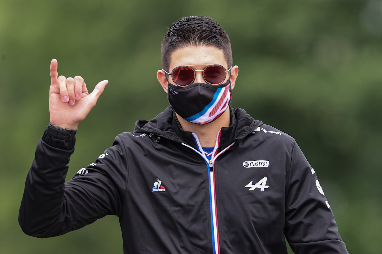 GP AUSTRIA, Esteban Ocon (FRA), Alpine F1 Team 
02.07.2021. Formula 1 World Championship, Rd 9, Austrian Grand Prix, Spielberg, Austria, Practice Day.
- www.xpbimages.com, EMail: requests@xpbimages.com © Copyright: Charniaux / XPB Images