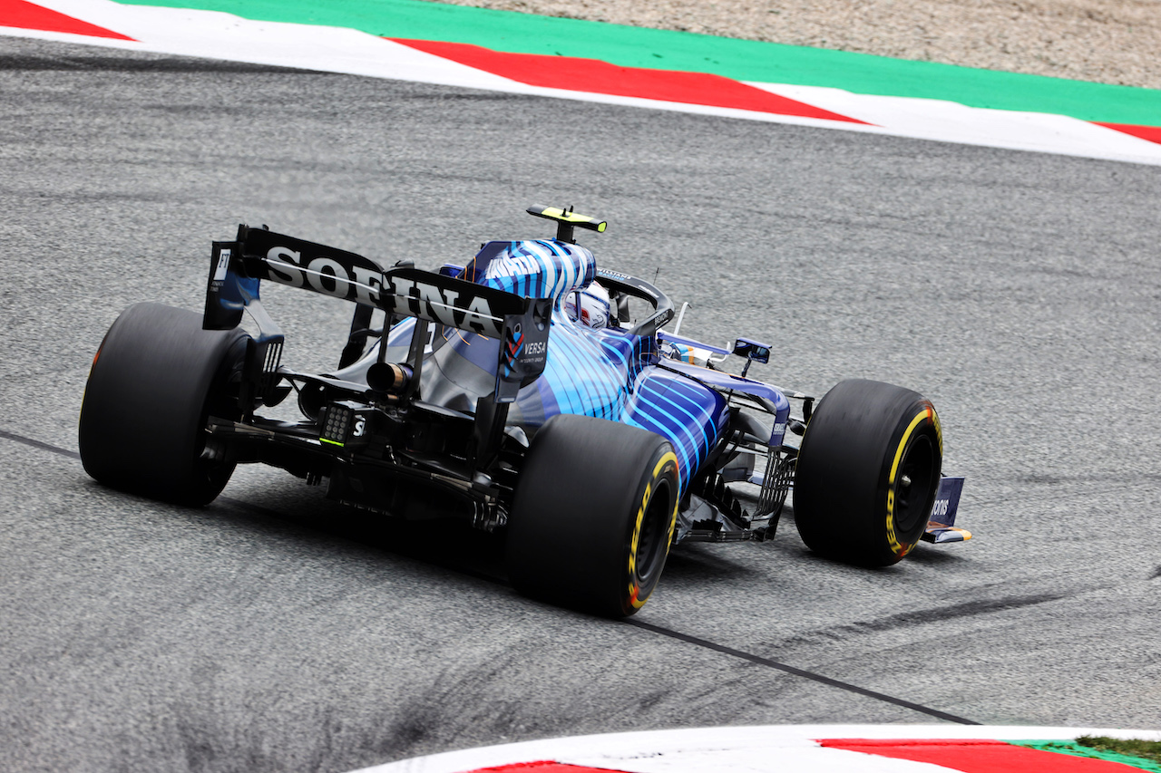 GP AUSTRIA, Nicholas Latifi (CDN) Williams Racing FW43B.
02.07.2021. Formula 1 World Championship, Rd 9, Austrian Grand Prix, Spielberg, Austria, Practice Day.
- www.xpbimages.com, EMail: requests@xpbimages.com © Copyright: Charniaux / XPB Images