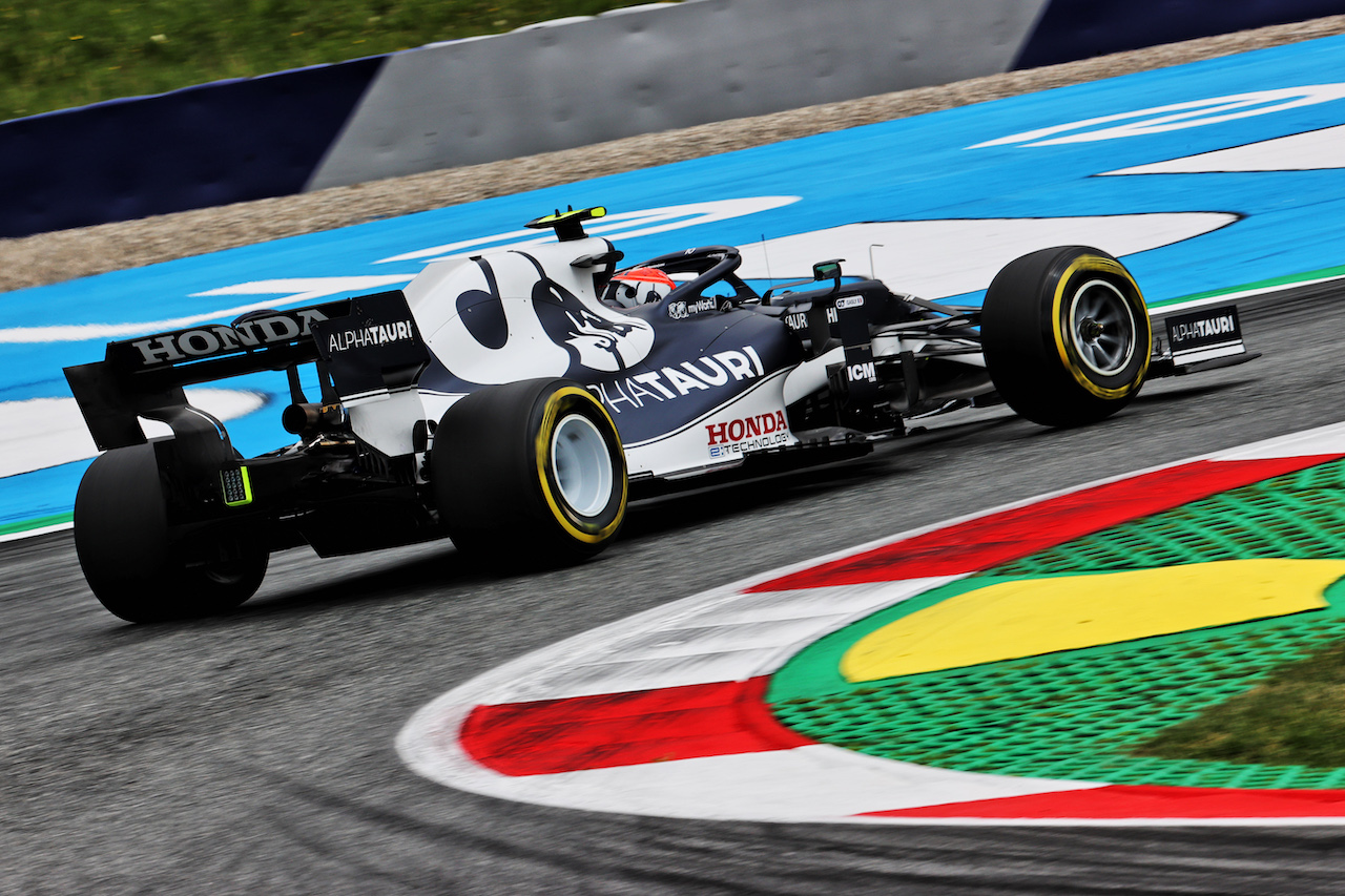 GP AUSTRIA, Pierre Gasly (FRA) AlphaTauri AT02.
02.07.2021. Formula 1 World Championship, Rd 9, Austrian Grand Prix, Spielberg, Austria, Practice Day.
- www.xpbimages.com, EMail: requests@xpbimages.com © Copyright: Batchelor / XPB Images