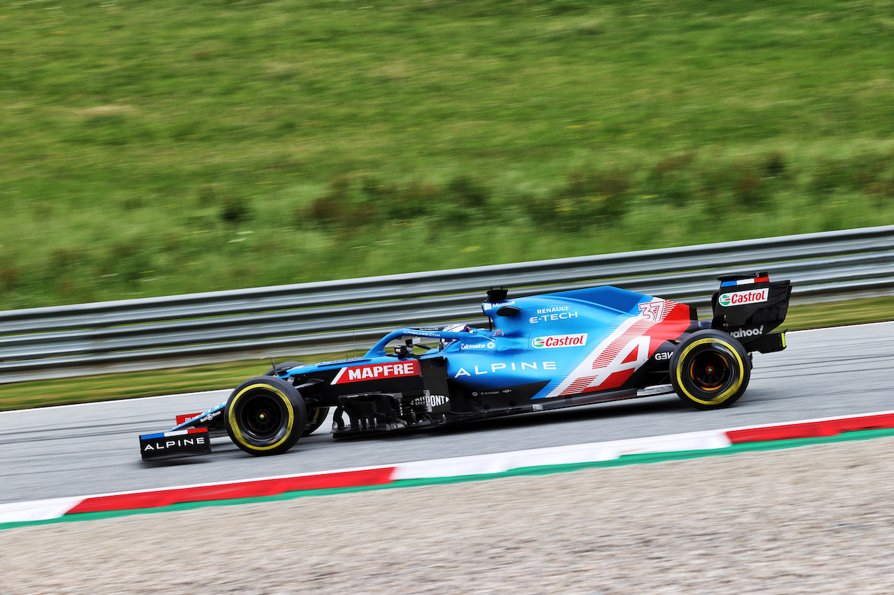 GP AUSTRIA, Guanyu Zhou (CHN) Alpine F1 Team A521 Test Driver.
02.07.2021. Formula 1 World Championship, Rd 9, Austrian Grand Prix, Spielberg, Austria, Practice Day.
- www.xpbimages.com, EMail: requests@xpbimages.com © Copyright: Charniaux / XPB Images