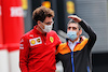 GP AUSTRIA, (L to R): Mattia Binotto (ITA) Ferrari Team Principal with Andrea Stella (ITA) McLaren Performance Director.
02.07.2021. Formula 1 World Championship, Rd 9, Austrian Grand Prix, Spielberg, Austria, Practice Day.
- www.xpbimages.com, EMail: requests@xpbimages.com © Copyright: Moy / XPB Images
