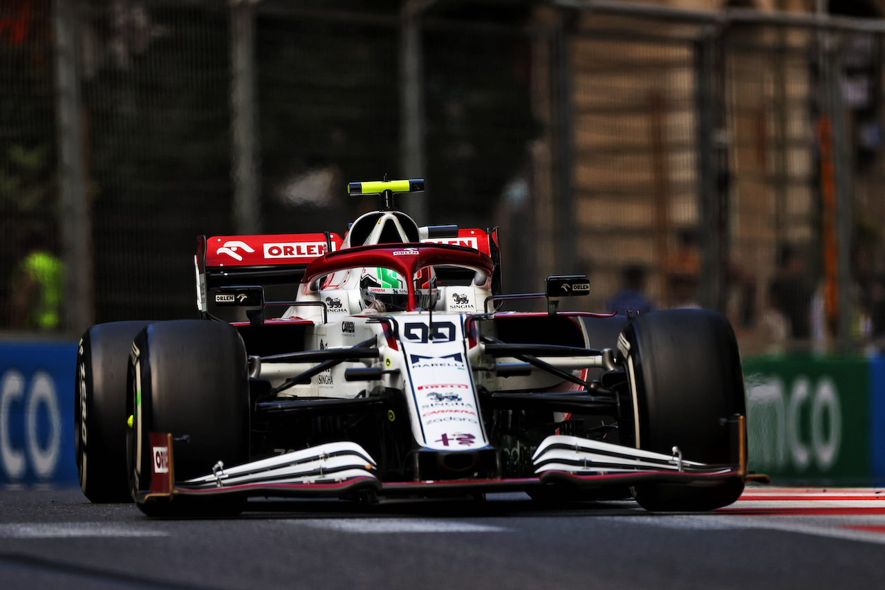 GP AZERBAIJAN, Antonio Giovinazzi (ITA) Alfa Romeo Racing C41.
06.06.2021. Formula 1 World Championship, Rd 6, Azerbaijan Grand Prix, Baku Street Circuit, Azerbaijan, Gara Day.
- www.xpbimages.com, EMail: requests@xpbimages.com © Copyright: Moy / XPB Images
