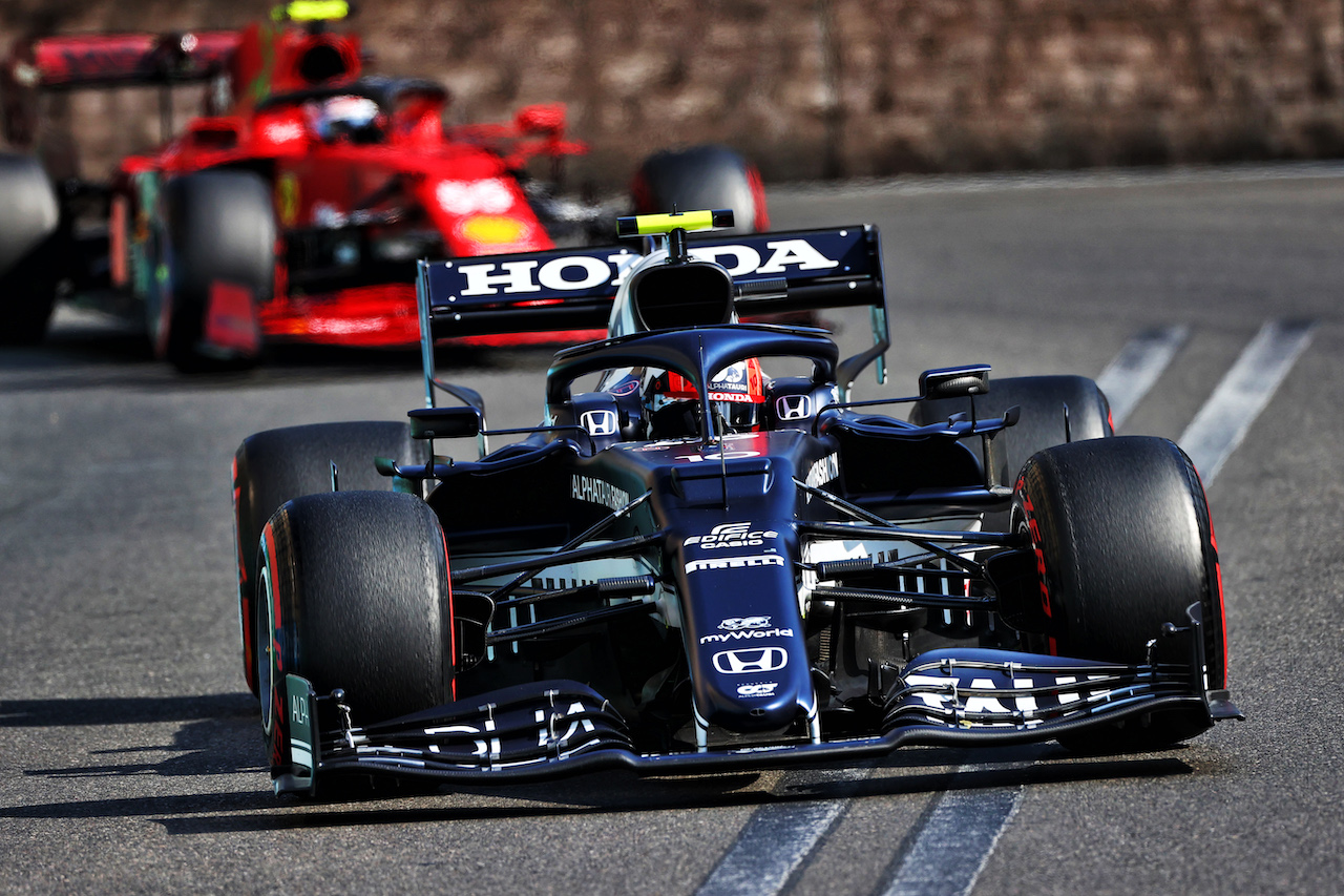 GP AZERBAIJAN, Pierre Gasly (FRA) AlphaTauri AT02.
06.06.2021. Formula 1 World Championship, Rd 6, Azerbaijan Grand Prix, Baku Street Circuit, Azerbaijan, Gara Day.
- www.xpbimages.com, EMail: requests@xpbimages.com © Copyright: Moy / XPB Images
