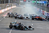 GP AZERBAIJAN, Lewis Hamilton (GBR) Mercedes AMG F1 W12 locks up under braking e runs wide at the repartenza of the race while attempting to pass Sergio Perez (MEX) Red Bull Racing RB16B.
06.06.2021. Formula 1 World Championship, Rd 6, Azerbaijan Grand Prix, Baku Street Circuit, Azerbaijan, Gara Day.
- www.xpbimages.com, EMail: requests@xpbimages.com © Copyright: Batchelor / XPB Images