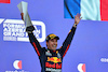 GP AZERBAIJAN, Gara winner Sebastian Vettel (GER) Aston Martin F1 Team celebrates on the podium.
06.06.2021. Formula 1 World Championship, Rd 6, Azerbaijan Grand Prix, Baku Street Circuit, Azerbaijan, Gara Day.
- www.xpbimages.com, EMail: requests@xpbimages.com © Copyright: Batchelor / XPB Images