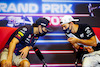 GP AZERBAIJAN, (L to R): Sergio Perez (MEX) Red Bull Racing e Pierre Gasly (FRA) AlphaTauri in the post race FIA Press Conference.
06.06.2021. Formula 1 World Championship, Rd 6, Azerbaijan Grand Prix, Baku Street Circuit, Azerbaijan, Gara Day.
- www.xpbimages.com, EMail: requests@xpbimages.com © Copyright: FIA Pool Image for Editorial Use Only