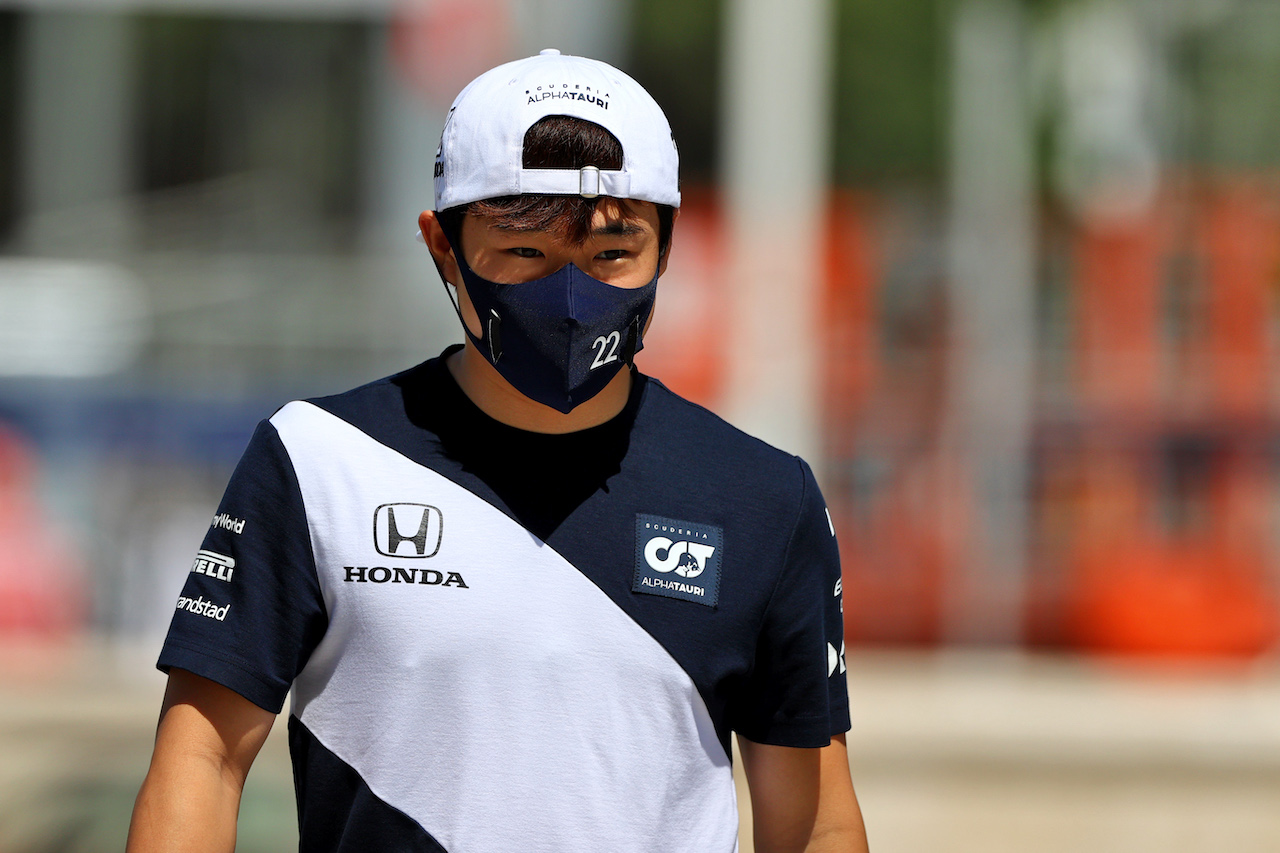 GP AZERBAIJAN, Yuki Tsunoda (JPN) AlphaTauri.
03.06.2021. Formula 1 World Championship, Rd 6, Azerbaijan Grand Prix, Baku Street Circuit, Azerbaijan, Preparation Day.
- www.xpbimages.com, EMail: requests@xpbimages.com © Copyright: Moy / XPB Images