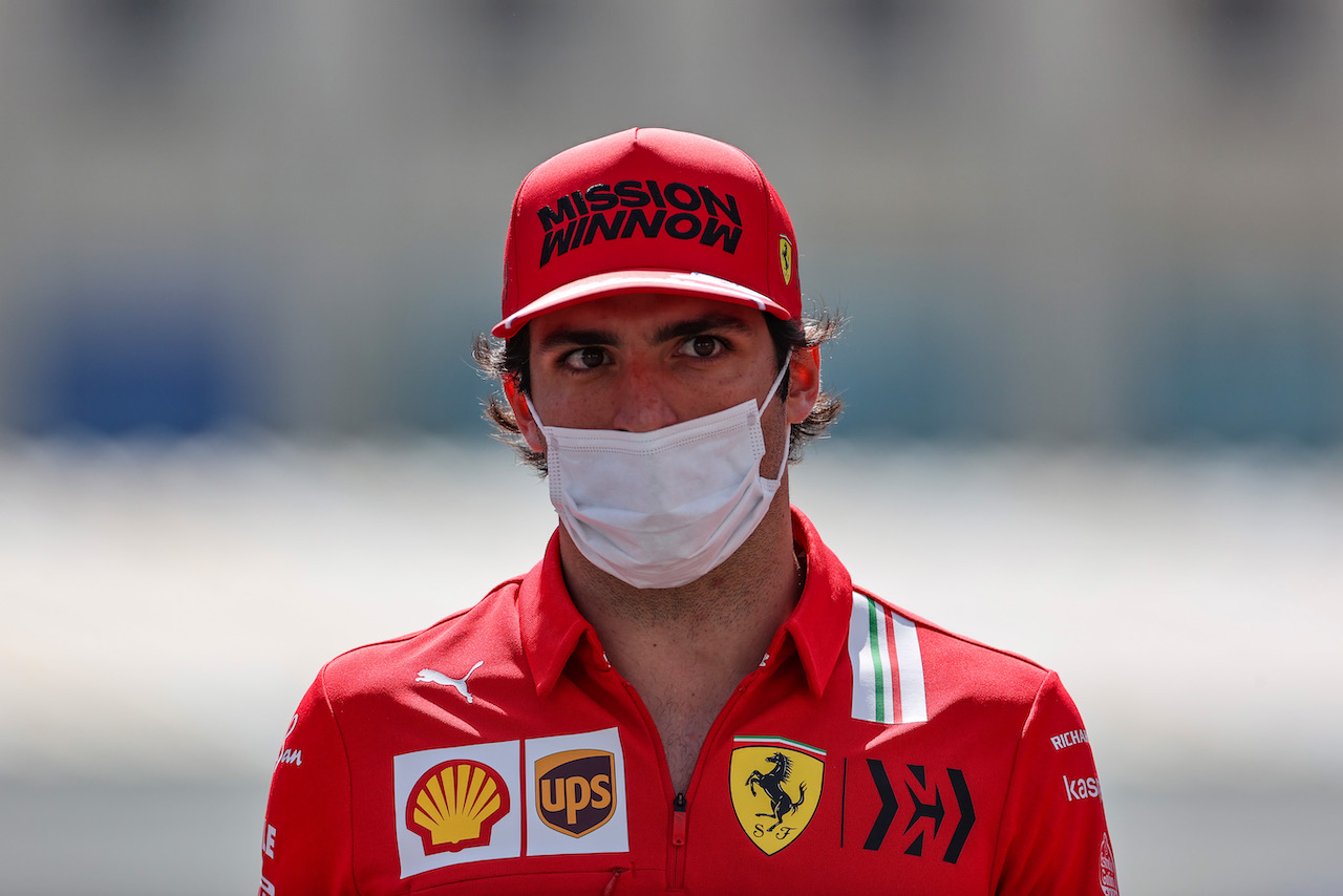 GP AZERBAIJAN, Carlos Sainz Jr (ESP) Ferrari.
03.06.2021. Formula 1 World Championship, Rd 6, Azerbaijan Grand Prix, Baku Street Circuit, Azerbaijan, Preparation Day.
- www.xpbimages.com, EMail: requests@xpbimages.com © Copyright: Charniaux / XPB Images