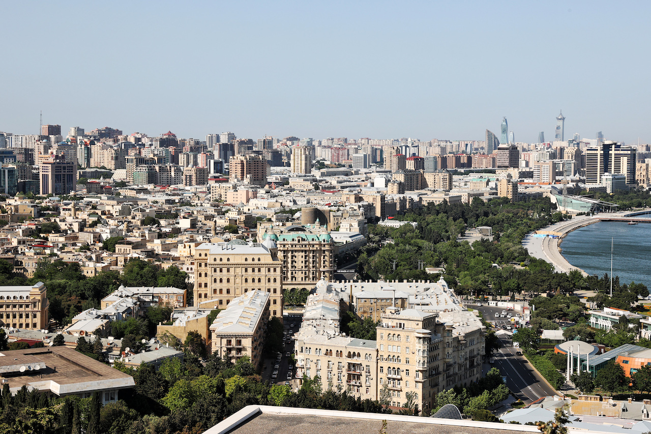GP AZERBAIJAN, Scenic Baku.
03.06.2021. Formula 1 World Championship, Rd 6, Azerbaijan Grand Prix, Baku Street Circuit, Azerbaijan, Preparation Day.
- www.xpbimages.com, EMail: requests@xpbimages.com © Copyright: Batchelor / XPB Images