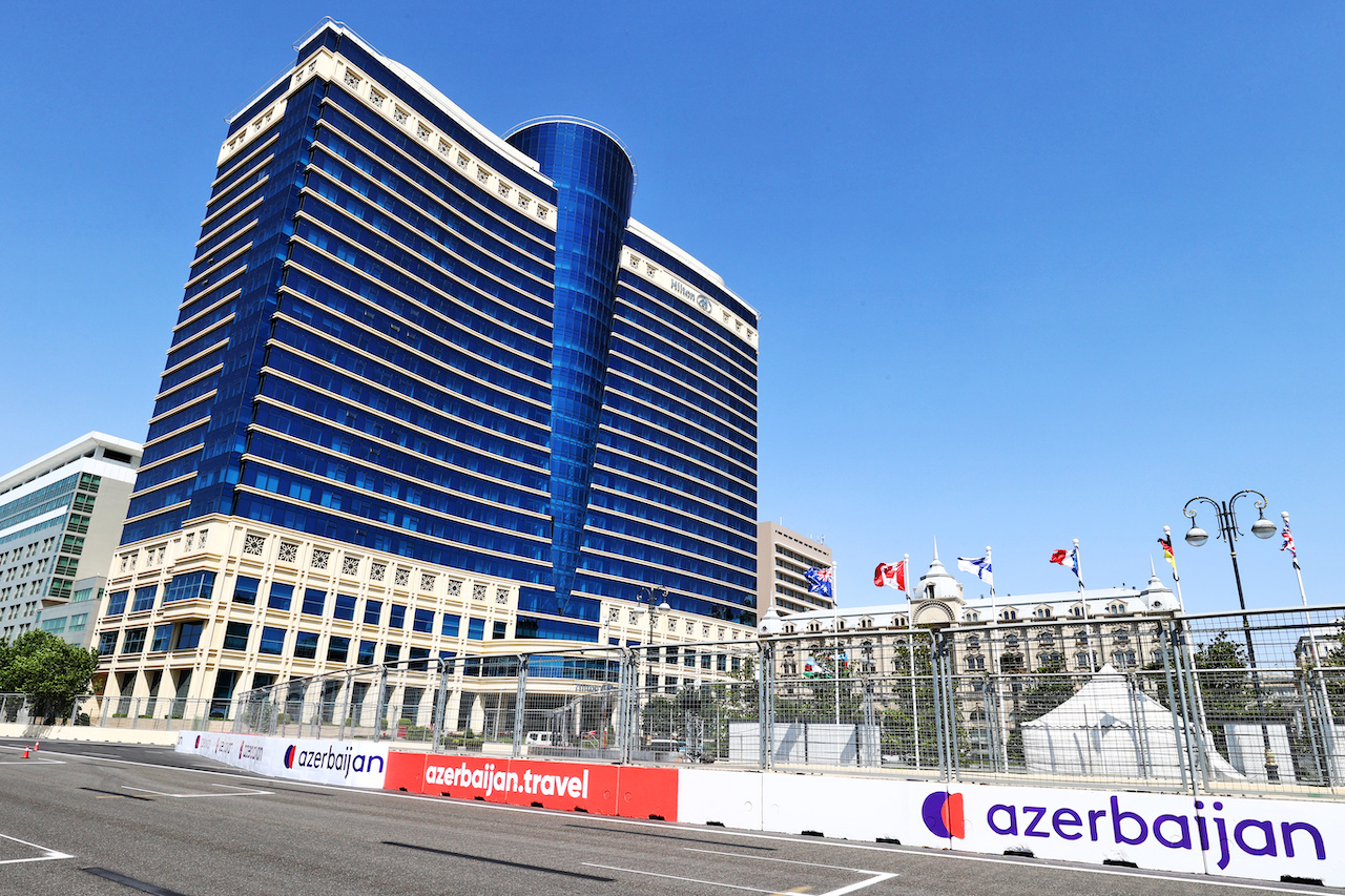 GP AZERBAIJAN, Circuit Atmosfera - Scenic Baku.
03.06.2021. Formula 1 World Championship, Rd 6, Azerbaijan Grand Prix, Baku Street Circuit, Azerbaijan, Preparation Day.
- www.xpbimages.com, EMail: requests@xpbimages.com © Copyright: Moy / XPB Images
