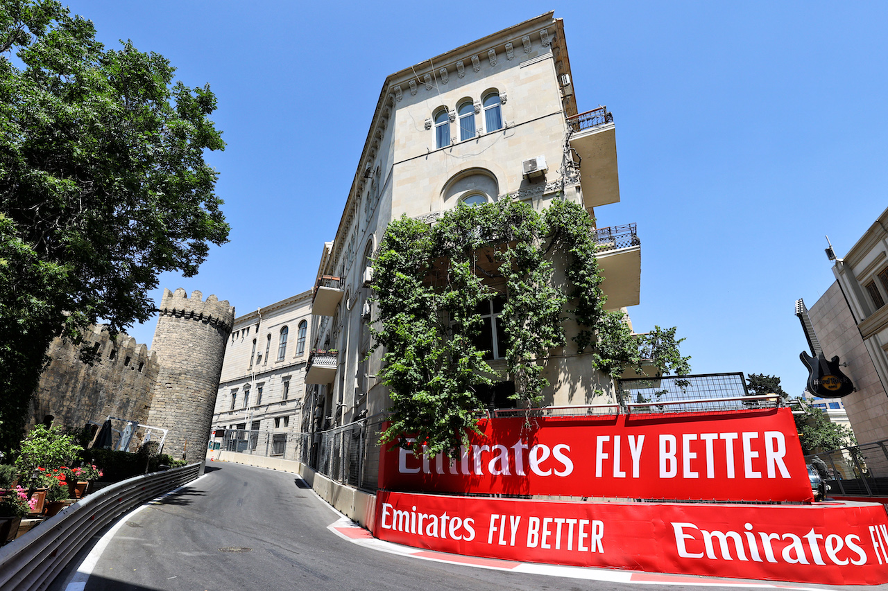 GP AZERBAIJAN, Circuit Atmosfera - Scenic Baku.
03.06.2021. Formula 1 World Championship, Rd 6, Azerbaijan Grand Prix, Baku Street Circuit, Azerbaijan, Preparation Day.
- www.xpbimages.com, EMail: requests@xpbimages.com © Copyright: Moy / XPB Images