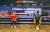 GP AZERBAIJAN, (L to R): Carlos Sainz Jr (ESP) Ferrari e Lance Stroll (CDN) Aston Martin F1 Team in the FIA Press Conference.
03.06.2021. Formula 1 World Championship, Rd 6, Azerbaijan Grand Prix, Baku Street Circuit, Azerbaijan, Preparation Day.
- www.xpbimages.com, EMail: requests@xpbimages.com © Copyright: FIA Pool Image for Editorial Use Only