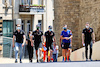 GP AZERBAIJAN, Fernando Alonso (ESP) Alpine F1 Team walks the circuit with the team.
03.06.2021. Formula 1 World Championship, Rd 6, Azerbaijan Grand Prix, Baku Street Circuit, Azerbaijan, Preparation Day.
- www.xpbimages.com, EMail: requests@xpbimages.com © Copyright: Moy / XPB Images