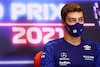 GP AZERBAIJAN, George Russell (GBR) Williams Racing in the FIA Press Conference.
03.06.2021. Formula 1 World Championship, Rd 6, Azerbaijan Grand Prix, Baku Street Circuit, Azerbaijan, Preparation Day.
- www.xpbimages.com, EMail: requests@xpbimages.com © Copyright: FIA Pool Image for Editorial Use Only