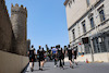 GP AZERBAIJAN, Esteban Ocon (FRA) Alpine F1 Team walks the circuit with the team.
03.06.2021. Formula 1 World Championship, Rd 6, Azerbaijan Grand Prix, Baku Street Circuit, Azerbaijan, Preparation Day.
- www.xpbimages.com, EMail: requests@xpbimages.com © Copyright: Charniaux / XPB Images