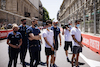 GP AZERBAIJAN, Nicholas Latifi (CDN) Williams Racing e Jack Aitken (GBR) HWA RACELAB / Williams Racing Reserve Driver walk the circuit.
03.06.2021. Formula 1 World Championship, Rd 6, Azerbaijan Grand Prix, Baku Street Circuit, Azerbaijan, Preparation Day.
- www.xpbimages.com, EMail: requests@xpbimages.com © Copyright: Bearne / XPB Images