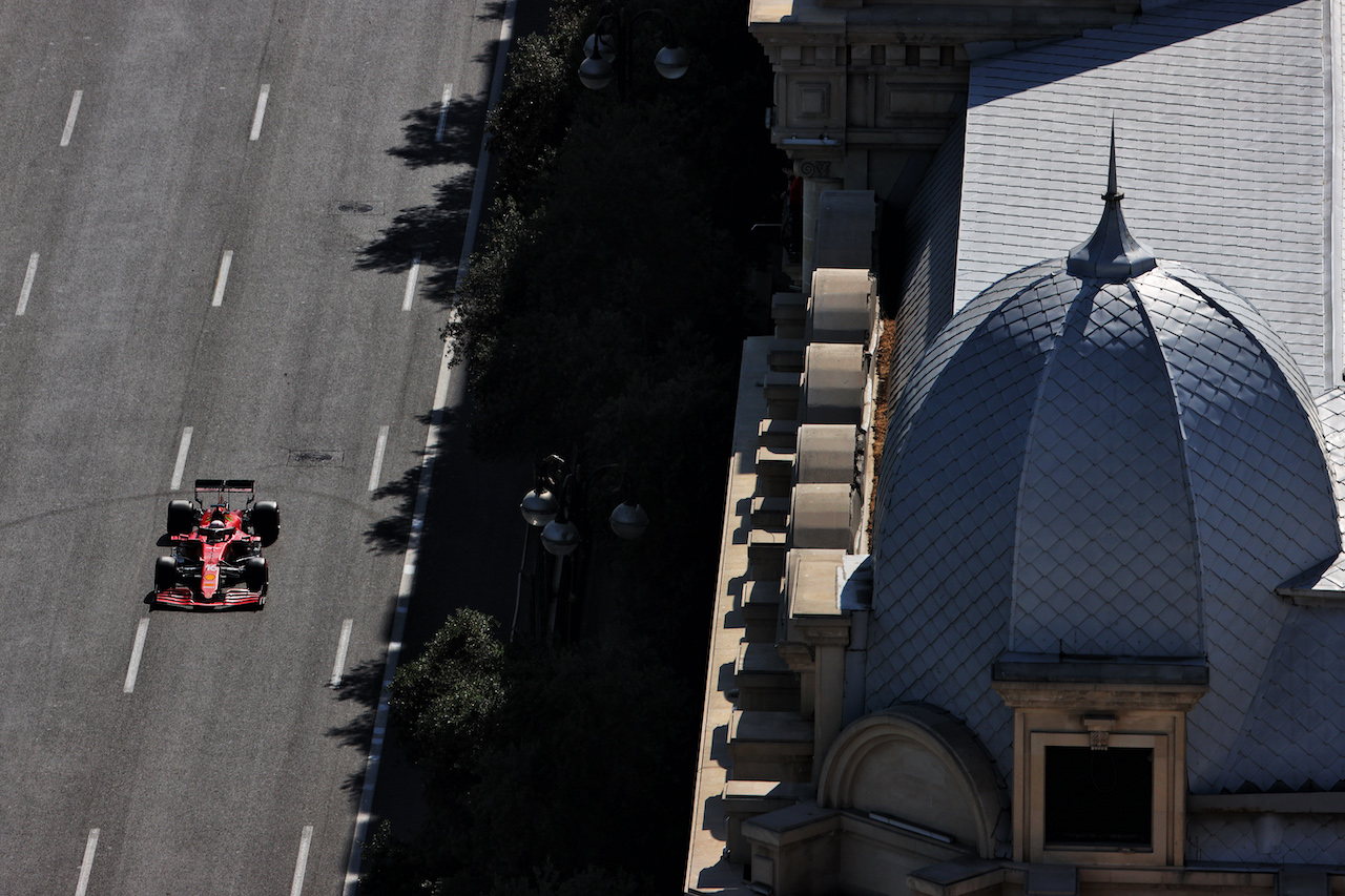 GP AZERBAIJAN, Charles Leclerc (MON) Ferrari SF-21.
05.06.2021. Formula 1 World Championship, Rd 6, Azerbaijan Grand Prix, Baku Street Circuit, Azerbaijan, Qualifiche Day.
- www.xpbimages.com, EMail: requests@xpbimages.com © Copyright: Batchelor / XPB Images