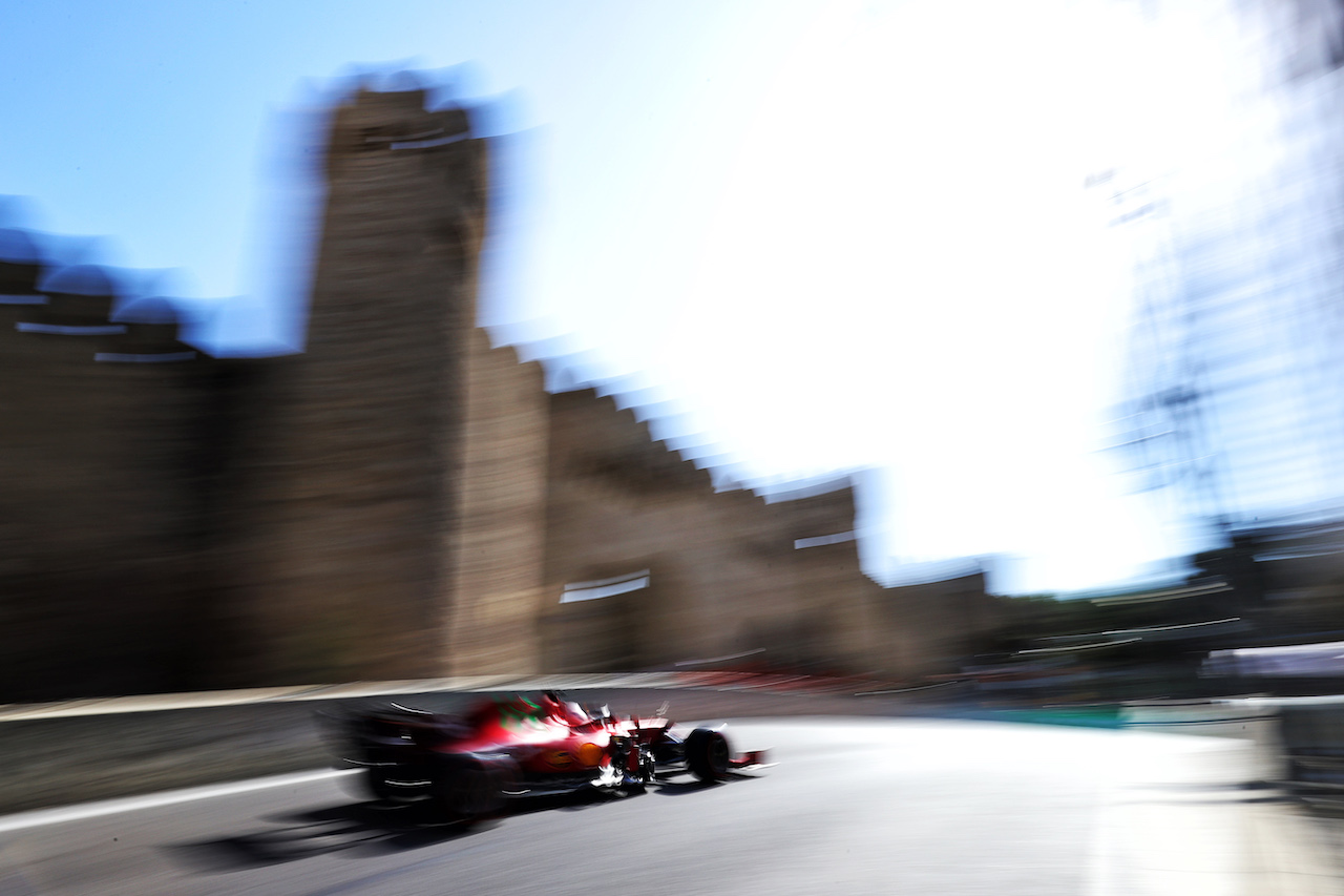 GP AZERBAIJAN, Charles Leclerc (MON) Ferrari SF-21.
05.06.2021. Formula 1 World Championship, Rd 6, Azerbaijan Grand Prix, Baku Street Circuit, Azerbaijan, Qualifiche Day.
- www.xpbimages.com, EMail: requests@xpbimages.com © Copyright: Moy / XPB Images