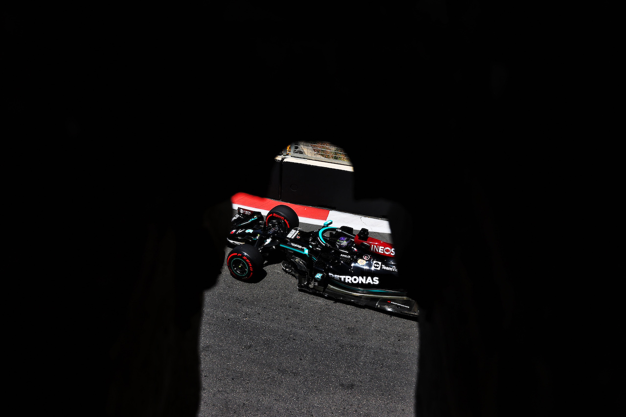GP AZERBAIJAN, Lewis Hamilton (GBR) Mercedes AMG F1 W12.
04.06.2021. Formula 1 World Championship, Rd 6, Azerbaijan Grand Prix, Baku Street Circuit, Azerbaijan, Practice Day.
- www.xpbimages.com, EMail: requests@xpbimages.com © Copyright: Batchelor / XPB Images