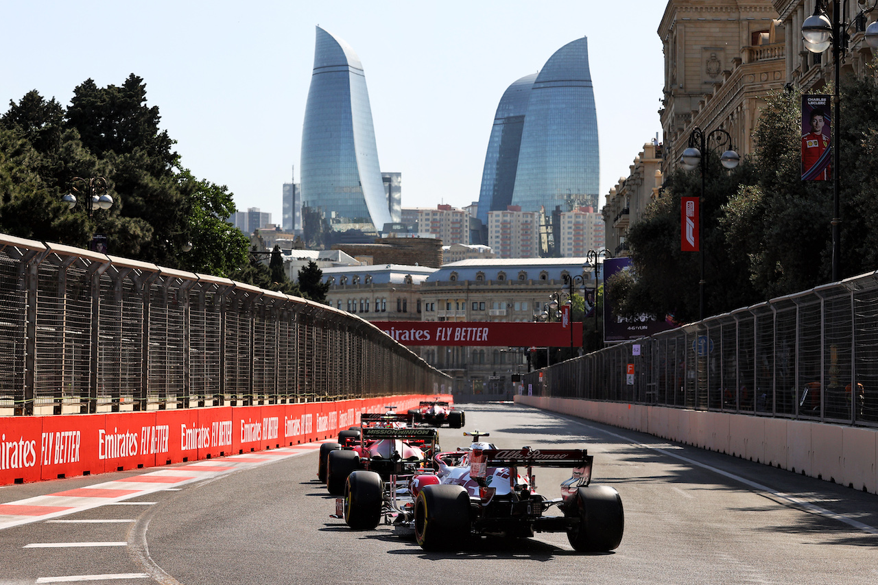 GP AZERBAIJAN, Antonio Giovinazzi (ITA) Alfa Romeo Racing C41.
04.06.2021. Formula 1 World Championship, Rd 6, Azerbaijan Grand Prix, Baku Street Circuit, Azerbaijan, Practice Day.
- www.xpbimages.com, EMail: requests@xpbimages.com © Copyright: Moy / XPB Images