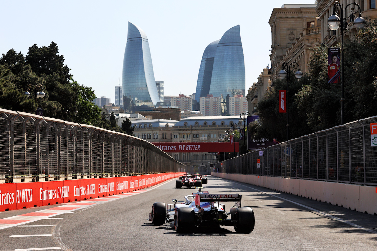 GP AZERBAIJAN, Mick Schumacher (GER) Haas VF-21.
04.06.2021. Formula 1 World Championship, Rd 6, Azerbaijan Grand Prix, Baku Street Circuit, Azerbaijan, Practice Day.
- www.xpbimages.com, EMail: requests@xpbimages.com © Copyright: Moy / XPB Images