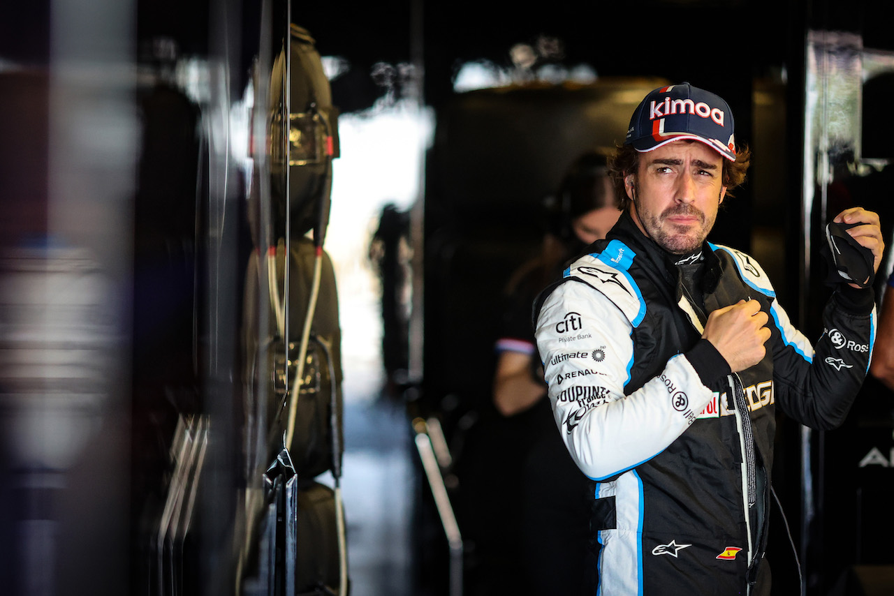 GP AZERBAIJAN, Fernando Alonso (ESP) Alpine F1 Team.
04.06.2021. Formula 1 World Championship, Rd 6, Azerbaijan Grand Prix, Baku Street Circuit, Azerbaijan, Practice Day.
- www.xpbimages.com, EMail: requests@xpbimages.com © Copyright: Charniaux / XPB Images