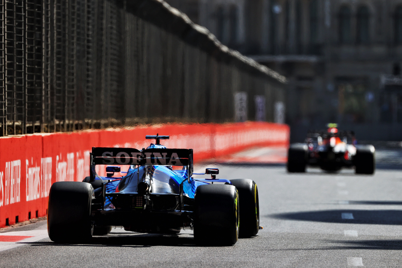 GP AZERBAIJAN, George Russell (GBR) Williams Racing FW43B.
04.06.2021. Formula 1 World Championship, Rd 6, Azerbaijan Grand Prix, Baku Street Circuit, Azerbaijan, Practice Day.
- www.xpbimages.com, EMail: requests@xpbimages.com © Copyright: Moy / XPB Images