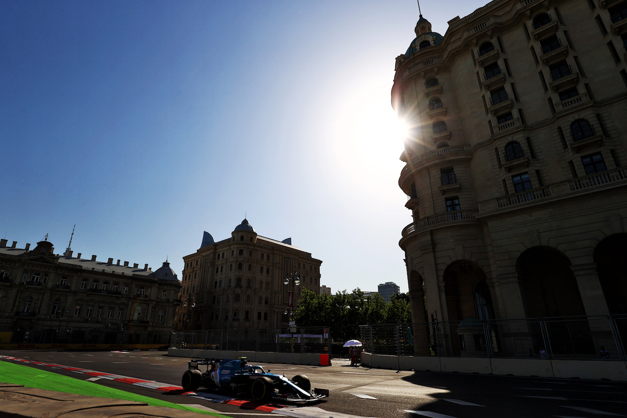 GP AZERBAIJAN, Esteban Ocon (FRA) Alpine F1 Team A521.
04.06.2021. Formula 1 World Championship, Rd 6, Azerbaijan Grand Prix, Baku Street Circuit, Azerbaijan, Practice Day.
- www.xpbimages.com, EMail: requests@xpbimages.com © Copyright: Moy / XPB Images