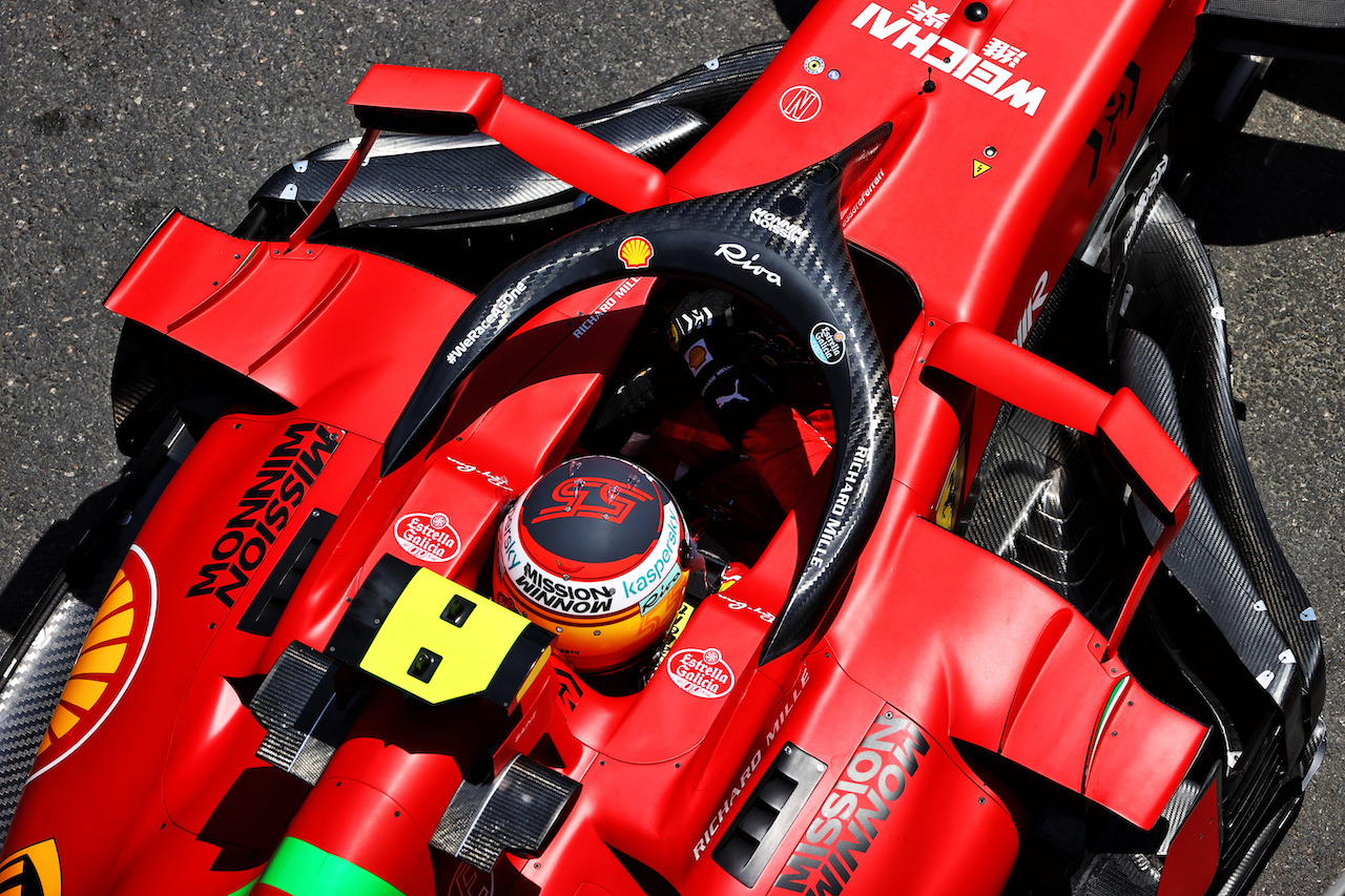 GP AZERBAIJAN, Carlos Sainz Jr (ESP) Ferrari SF-21.
04.06.2021. Formula 1 World Championship, Rd 6, Azerbaijan Grand Prix, Baku Street Circuit, Azerbaijan, Practice Day.
- www.xpbimages.com, EMail: requests@xpbimages.com © Copyright: Moy / XPB Images