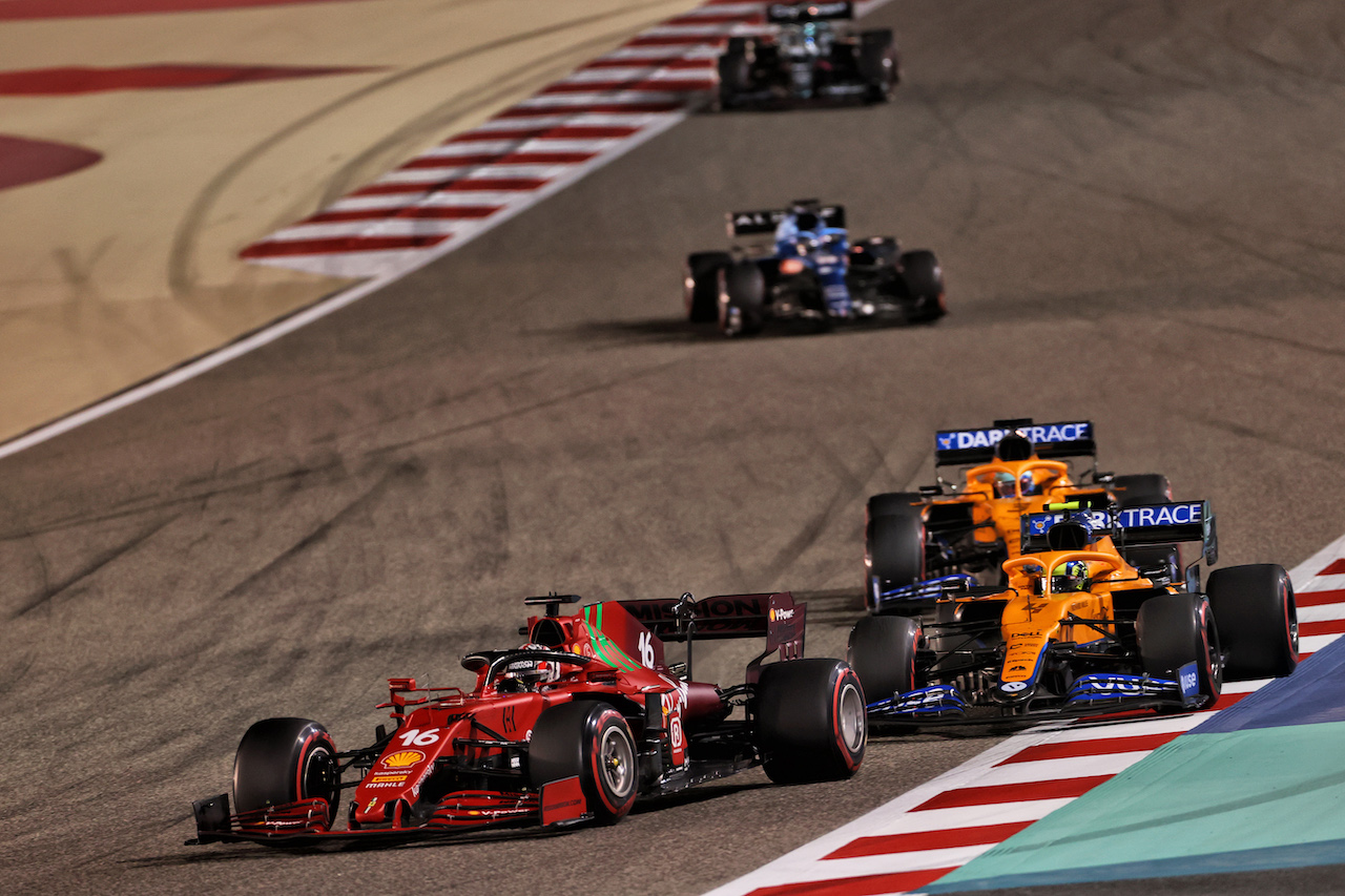 GP BAHRAIN, Charles Leclerc (MON) Ferrari SF-21.
28.03.2021. Formula 1 World Championship, Rd 1, Bahrain Grand Prix, Sakhir, Bahrain, Gara Day.
- www.xpbimages.com, EMail: requests@xpbimages.com © Copyright: Charniaux / XPB Images