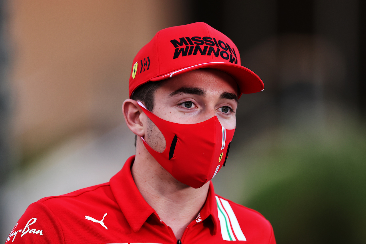 GP BAHRAIN, Charles Leclerc (MON) Ferrari.
25.03.2021. Formula 1 World Championship, Rd 1, Bahrain Grand Prix, Sakhir, Bahrain, Preparation Day.
- www.xpbimages.com, EMail: requests@xpbimages.com © Copyright: Moy / XPB Images