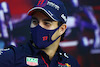 GP BAHRAIN, Sergio Perez (MEX) Red Bull Racing in the FIA Press Conference.
25.03.2021. Formula 1 World Championship, Rd 1, Bahrain Grand Prix, Sakhir, Bahrain, Preparation Day.
- www.xpbimages.com, EMail: requests@xpbimages.com © Copyright: FIA Pool Image for Editorial Use Only