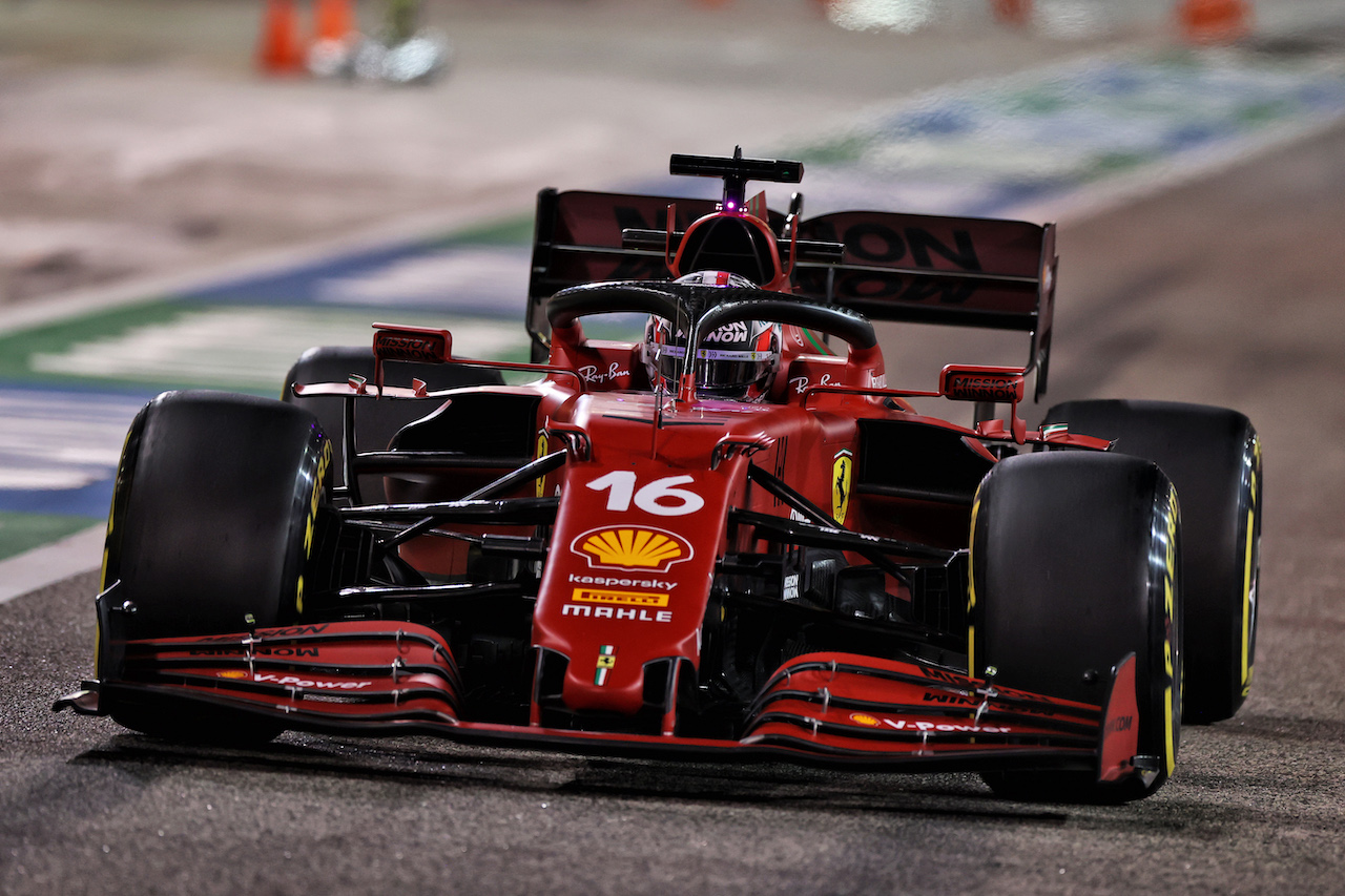 GP BAHRAIN, Charles Leclerc (MON) Ferrari SF-21.
26.03.2021. Formula 1 World Championship, Rd 1, Bahrain Grand Prix, Sakhir, Bahrain, Practice Day
- www.xpbimages.com, EMail: requests@xpbimages.com © Copyright: Moy / XPB Images
