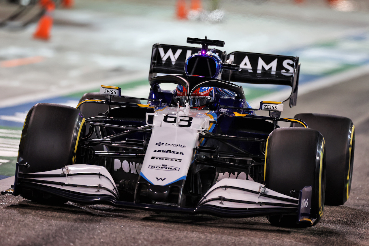 GP BAHRAIN, George Russell (GBR) Williams Racing FW43B.
26.03.2021. Formula 1 World Championship, Rd 1, Bahrain Grand Prix, Sakhir, Bahrain, Practice Day
- www.xpbimages.com, EMail: requests@xpbimages.com © Copyright: Moy / XPB Images