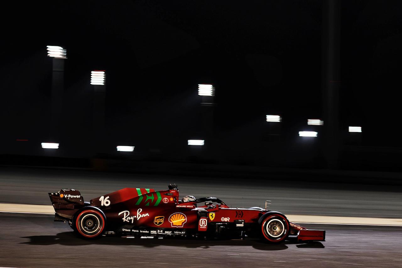 GP BAHRAIN, Charles Leclerc (MON) Ferrari SF-21.
26.03.2021. Formula 1 World Championship, Rd 1, Bahrain Grand Prix, Sakhir, Bahrain, Practice Day
- www.xpbimages.com, EMail: requests@xpbimages.com © Copyright: Batchelor / XPB Images