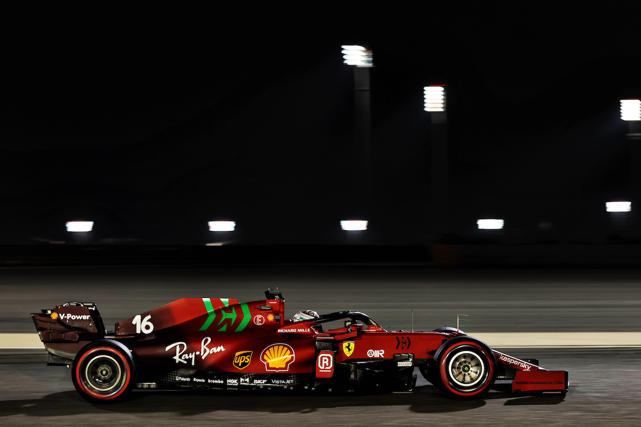 GP BAHRAIN, Charles Leclerc (MON) Ferrari SF-21.
26.03.2021. Formula 1 World Championship, Rd 1, Bahrain Grand Prix, Sakhir, Bahrain, Practice Day
- www.xpbimages.com, EMail: requests@xpbimages.com © Copyright: Batchelor / XPB Images