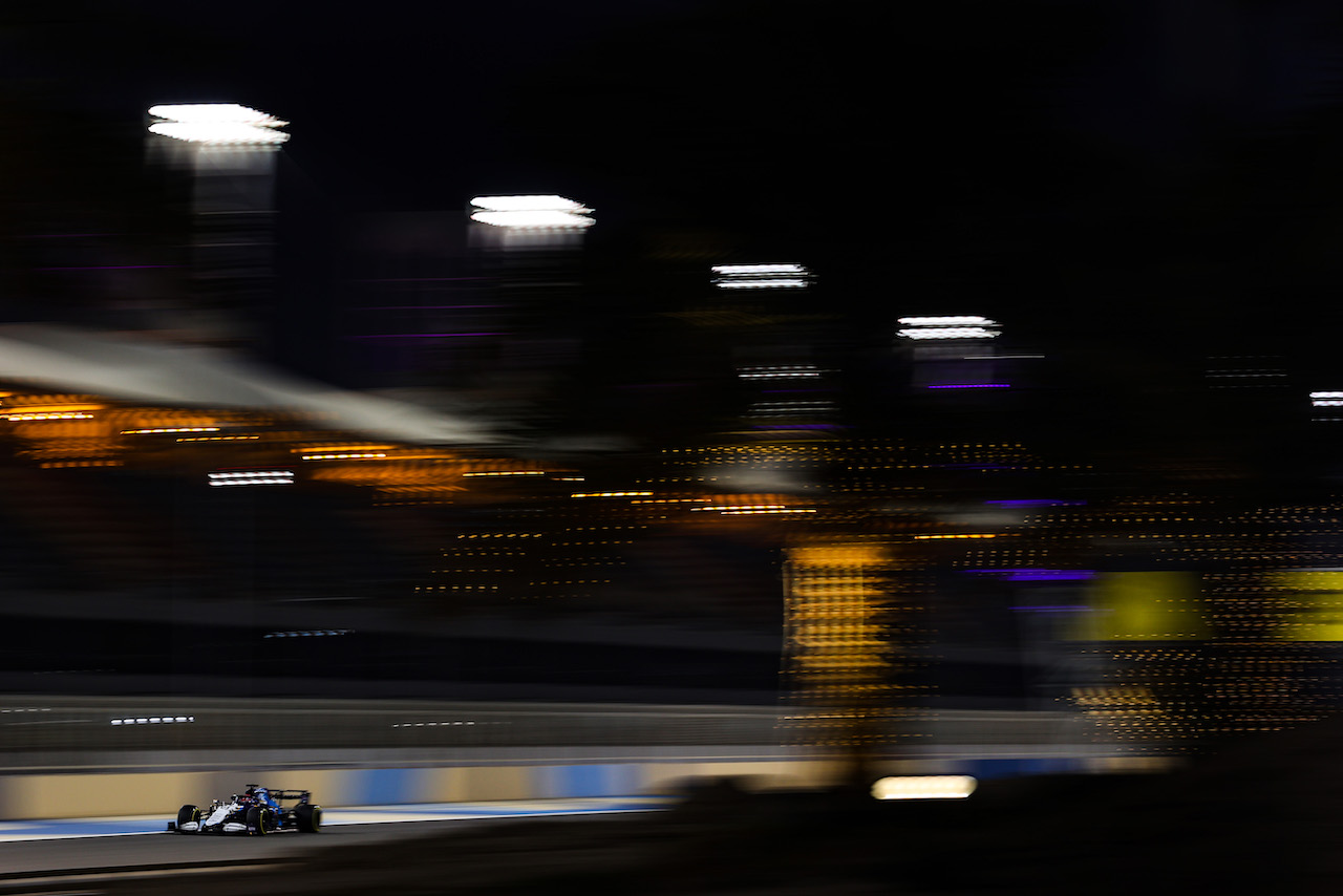 GP BAHRAIN, George Russell (GBR), Williams Racing 
26.03.2021. Formula 1 World Championship, Rd 1, Bahrain Grand Prix, Sakhir, Bahrain, Practice Day
- www.xpbimages.com, EMail: requests@xpbimages.com © Copyright: Charniaux / XPB Images
